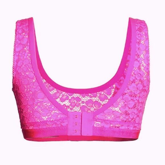 Stella McCartney Fuchsia lace Bra M - Picture 2 of 6